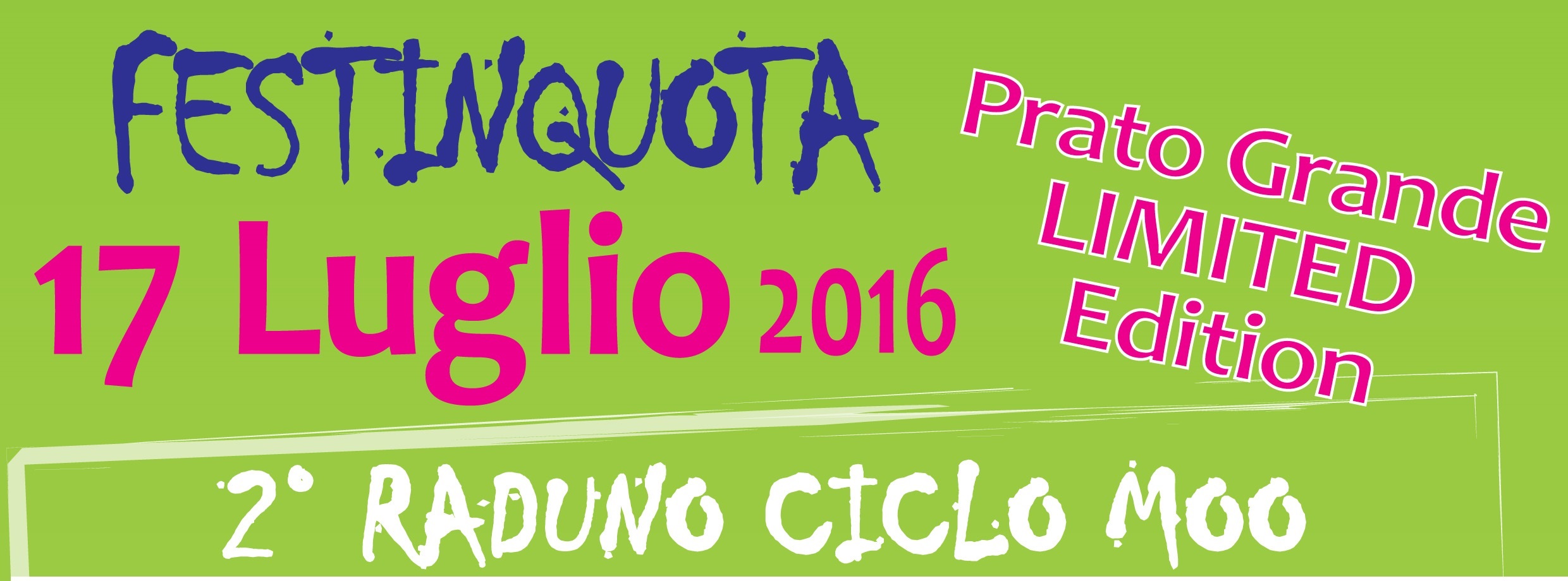 FESTINQUOTA 2016 – 2° raduno CICLO MOO – DOMENICA 17 LUGLIO